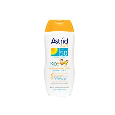 Astrid SUN Kids mléko na opalování OF50 200 ml
